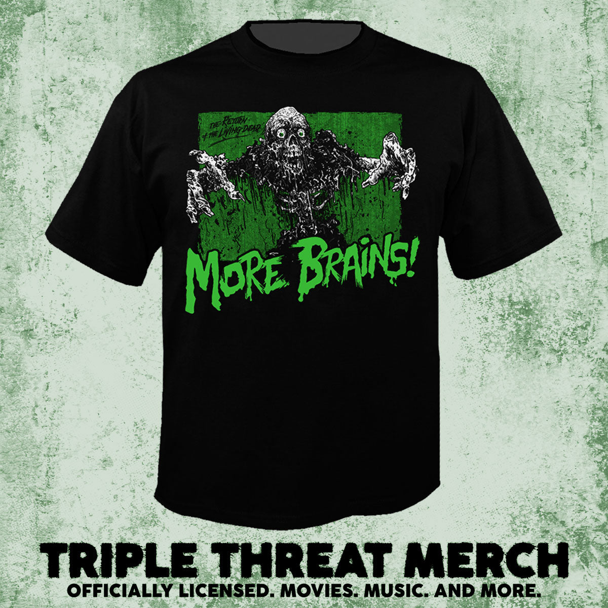 Return Of The Living Dead - Attack (Green) [Mens Shirt]