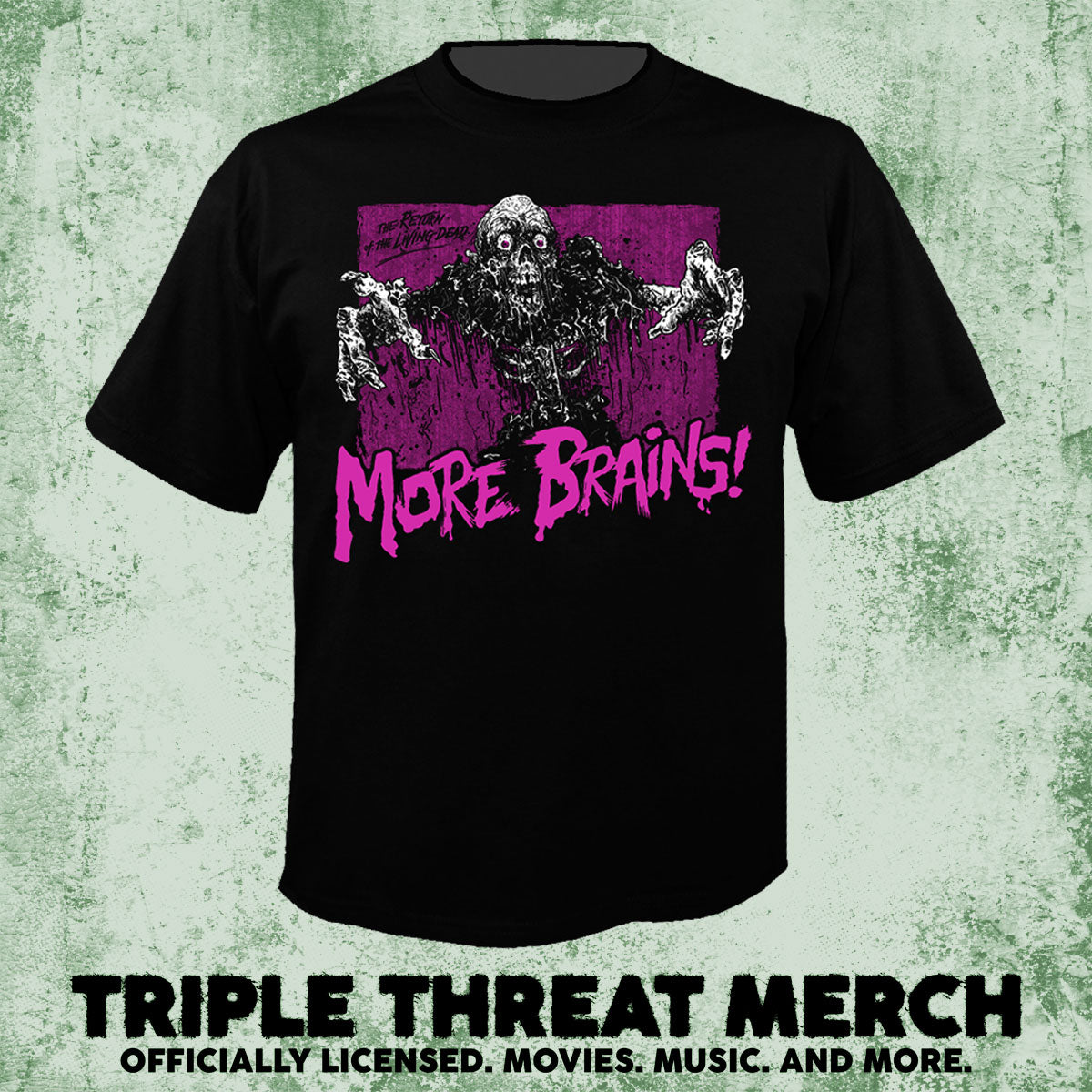 Return Of The Living Dead - Attack (Purple) [Mens Shirt]