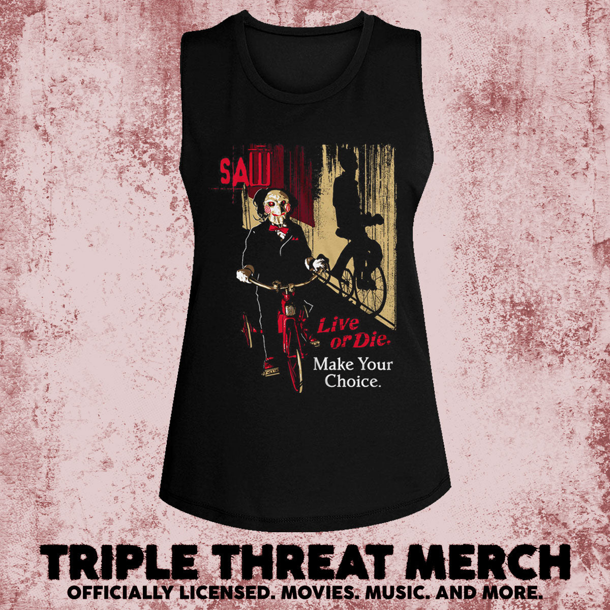 Saw - Billy [Womens High Neck Tanktop]
