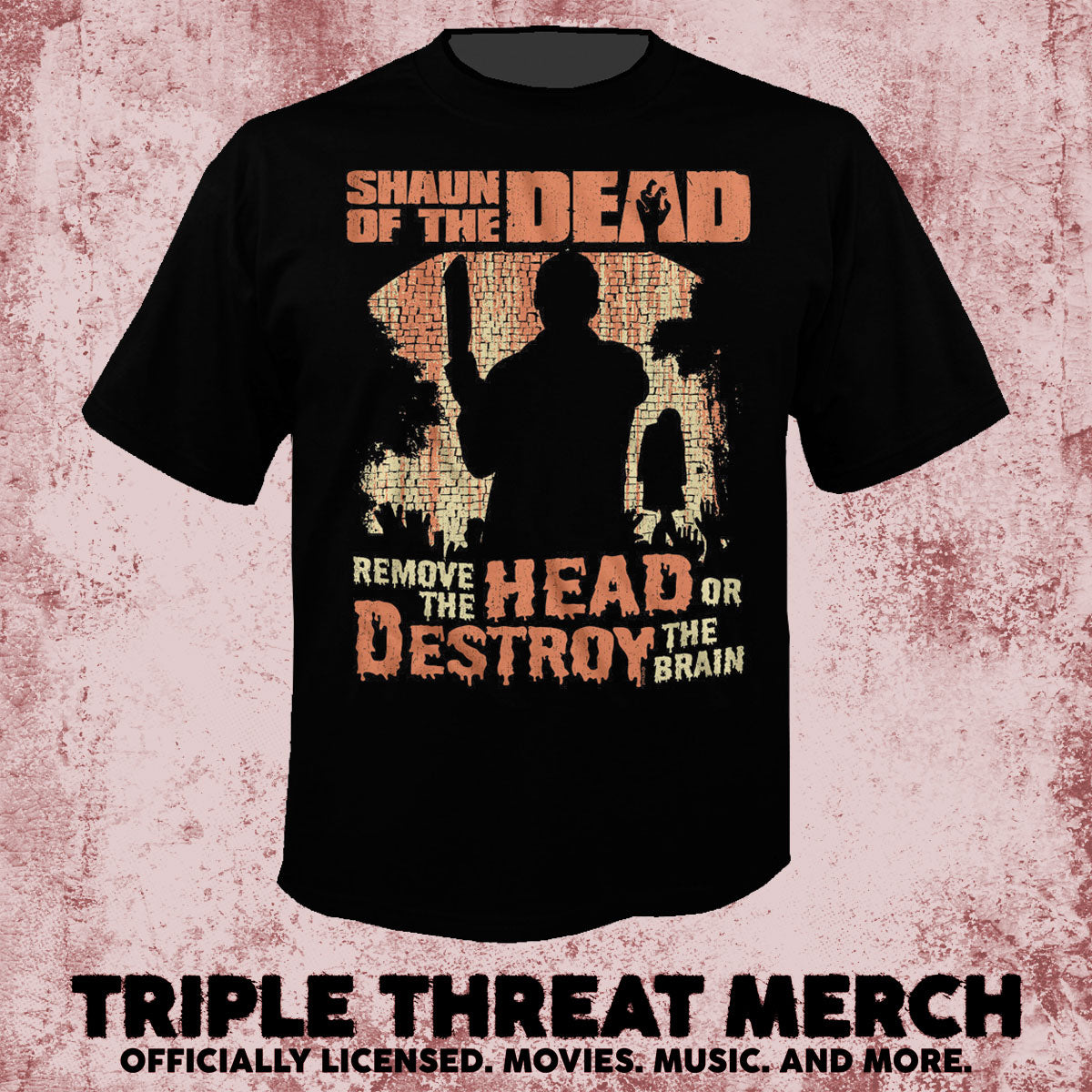 Shaun Of The Dead - Outline [Mens Shirt]