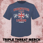 Shaun Of The Dead - Winchester (Blue Heather) [Mens Shirt]