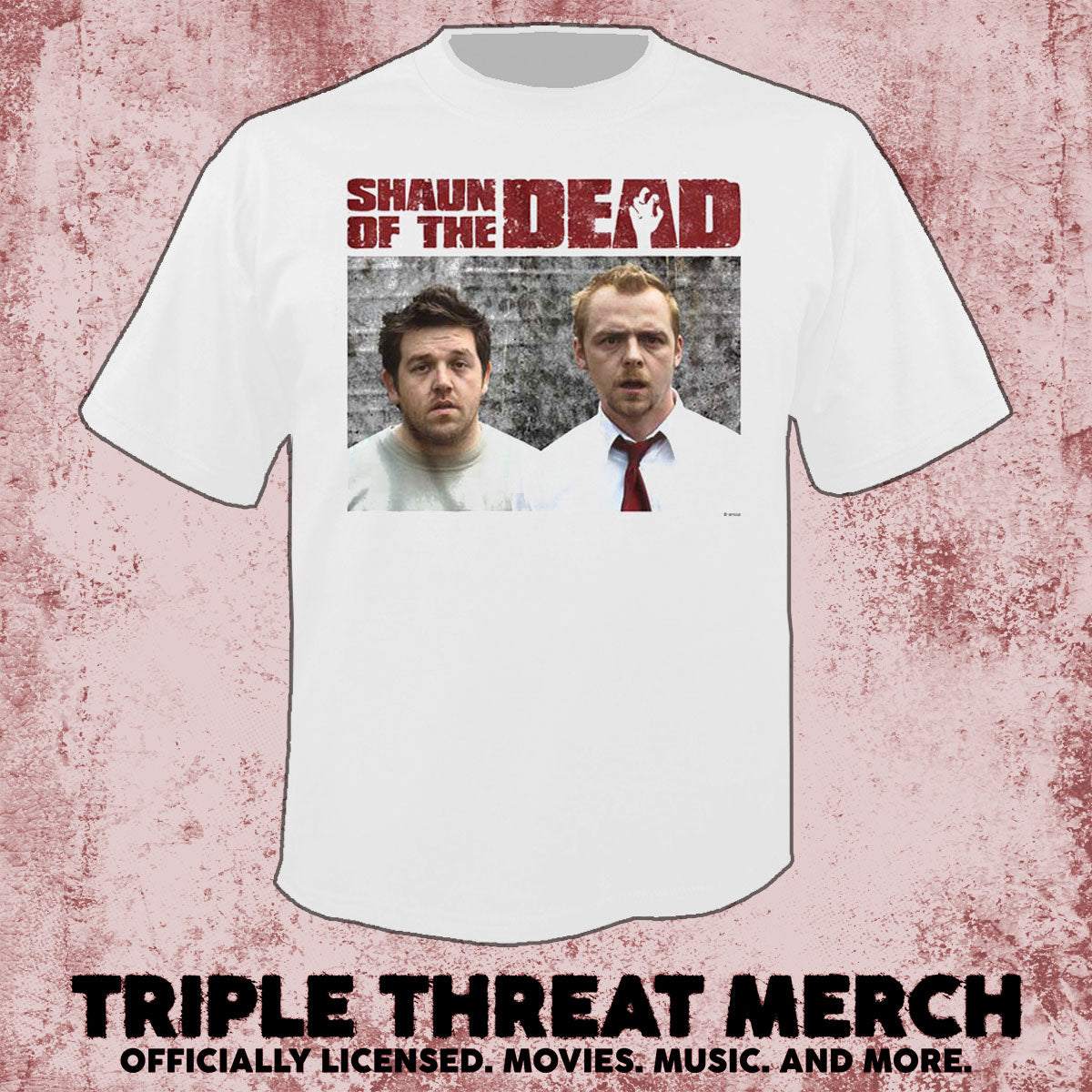 Shaun Of The Dead - Shaun + Ed [Mens Shirt]