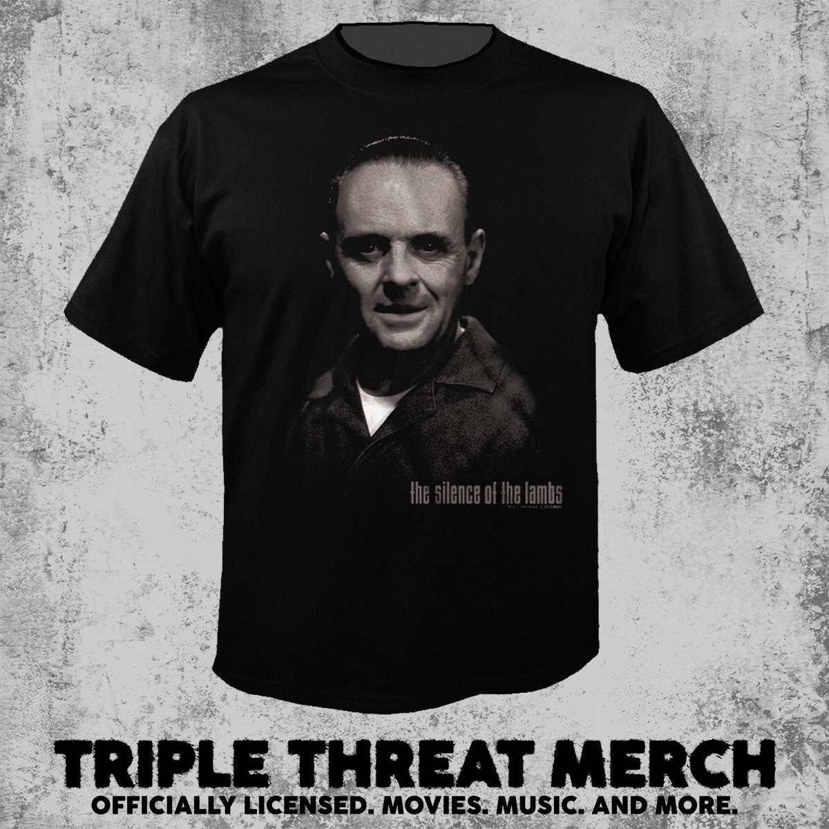 Silence Of The Lambs - Hannibal Close-Up [Mens Shirt]