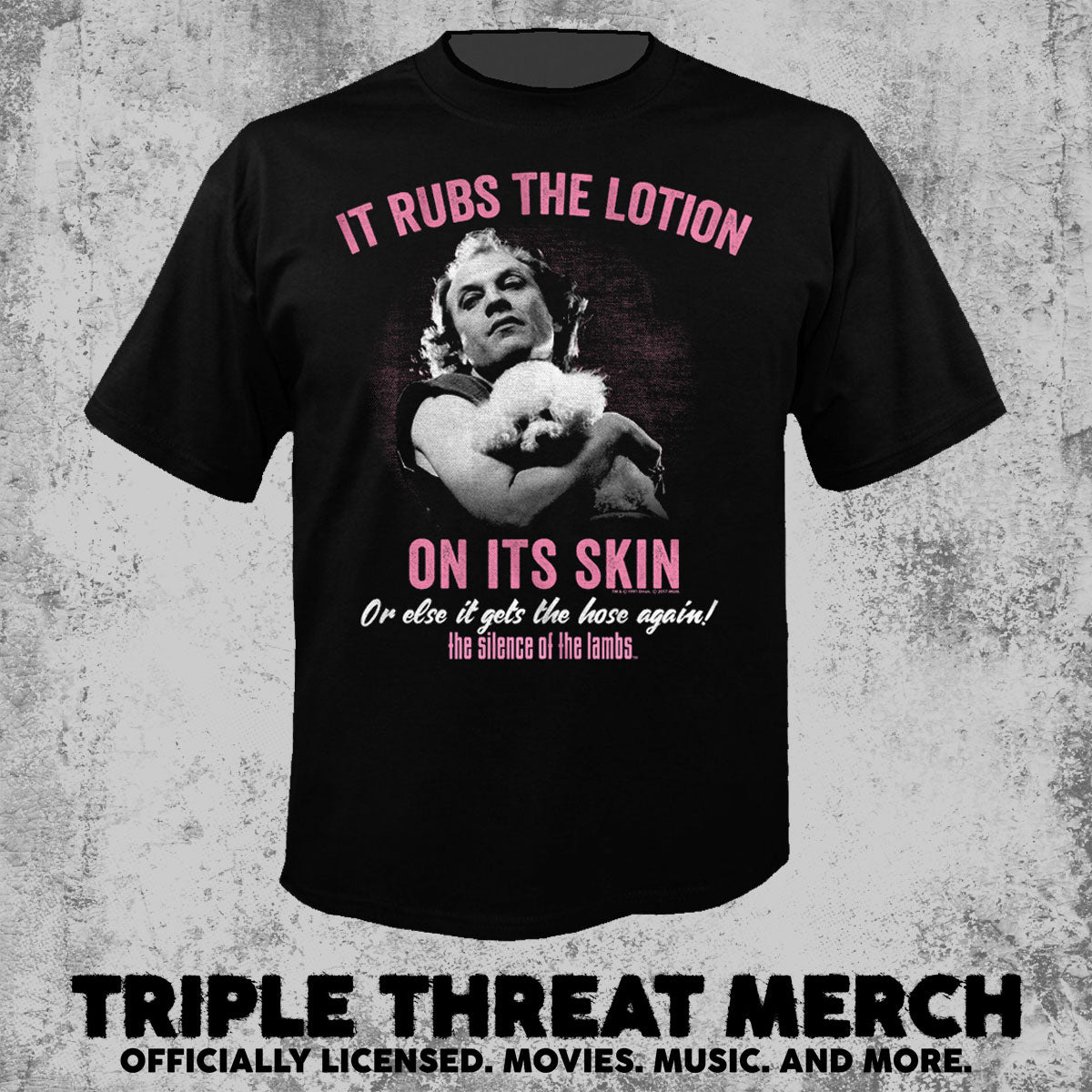 Silence Of The Lambs - It Rubs The Lotion On Its Skin [Mens Shirt]