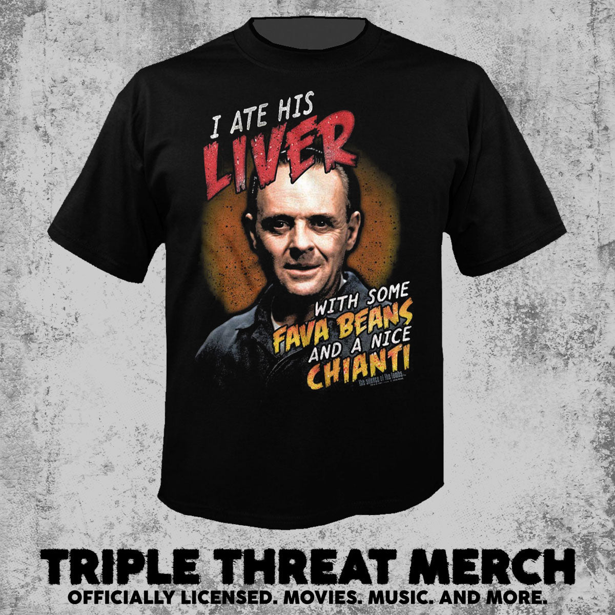 Silence Of The Lambs - Ate His Liver [Mens Shirt]
