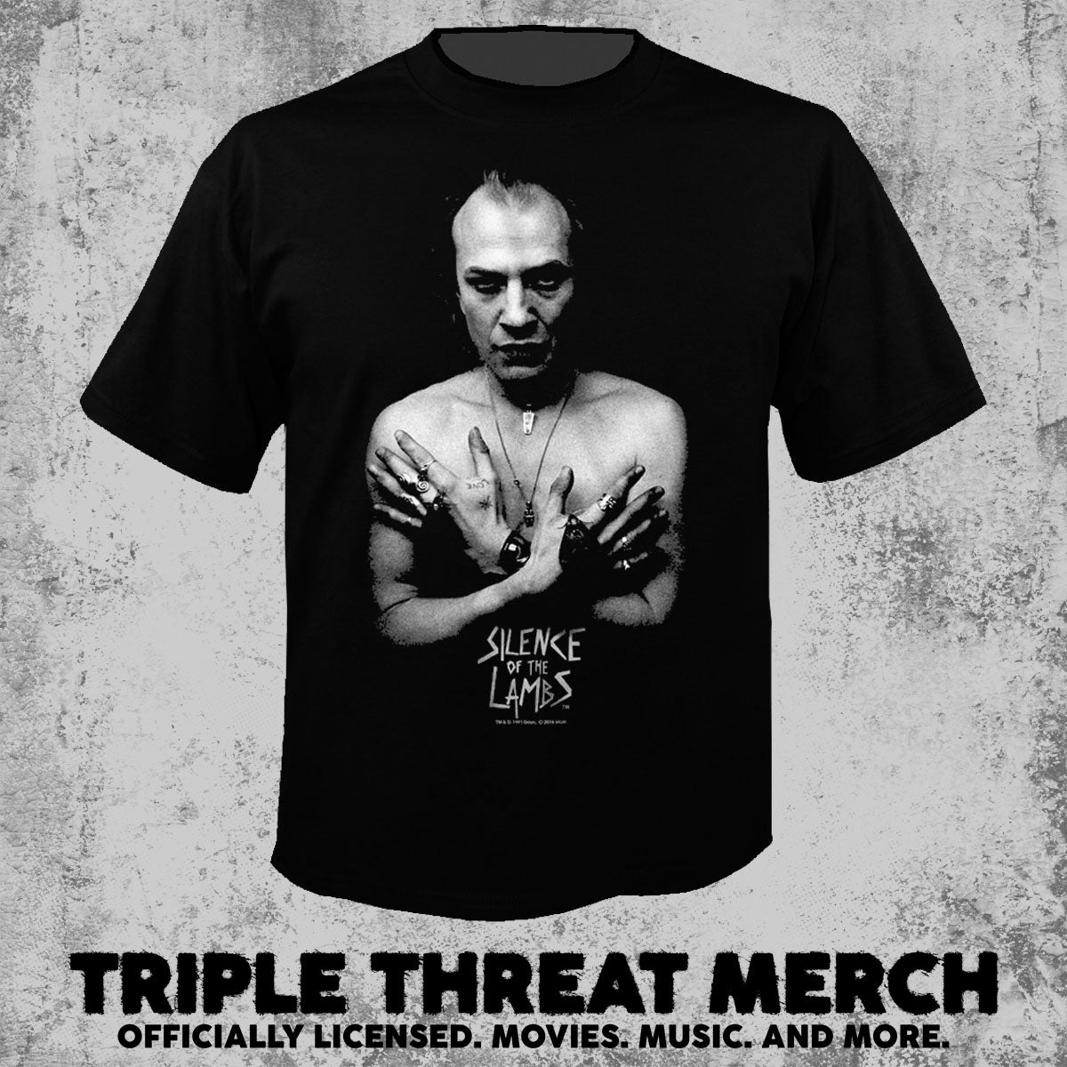 Silence Of The Lambs - Close-Up [Mens Shirt]