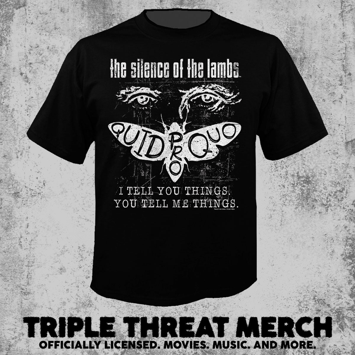 Silence Of The Lambs - Quid Pro Quo [Mens Shirt]
