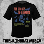 Silence Of The Lambs - Retro Poster [Mens Shirt]