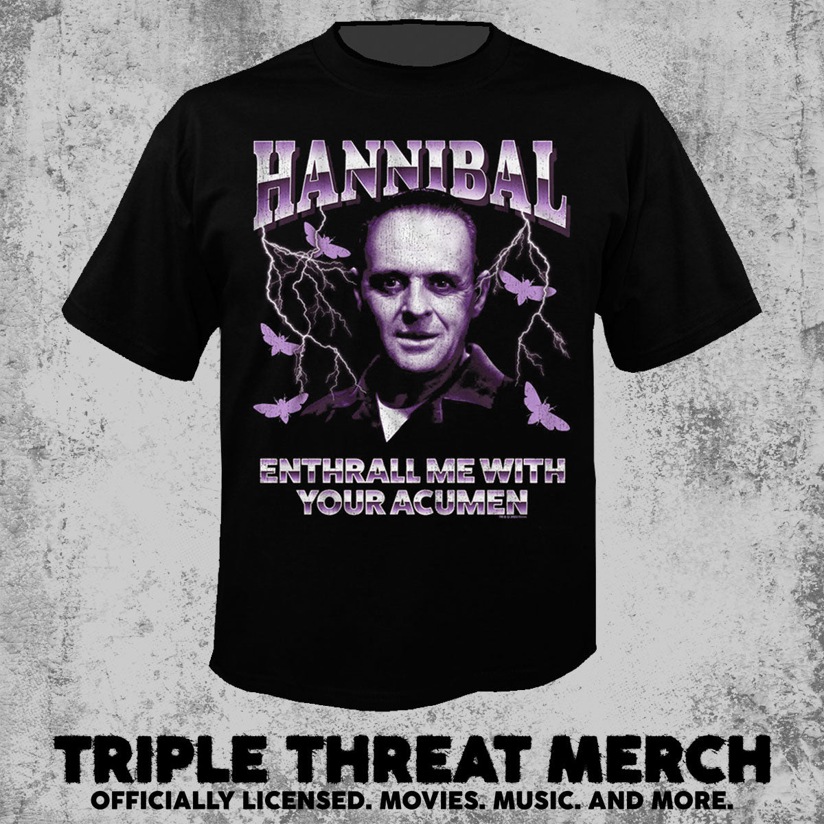 Silence Of The Lambs - Hannibal (Lightning) [Mens Shirt]
