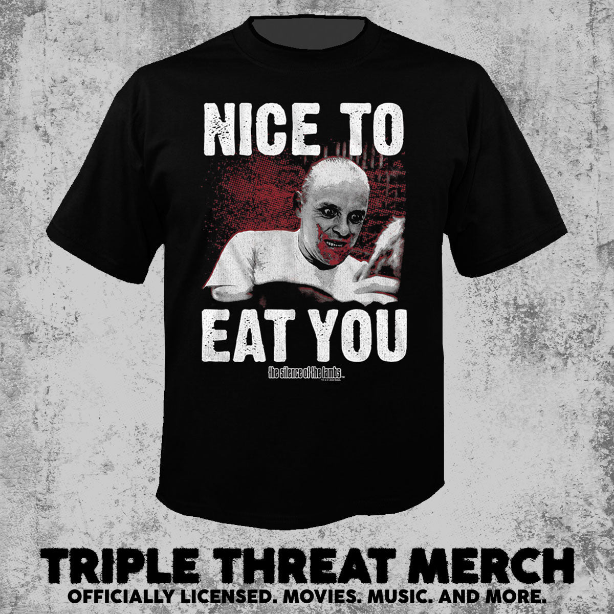 Silence Of The Lambs - Nice To Eat You [Mens Shirt]
