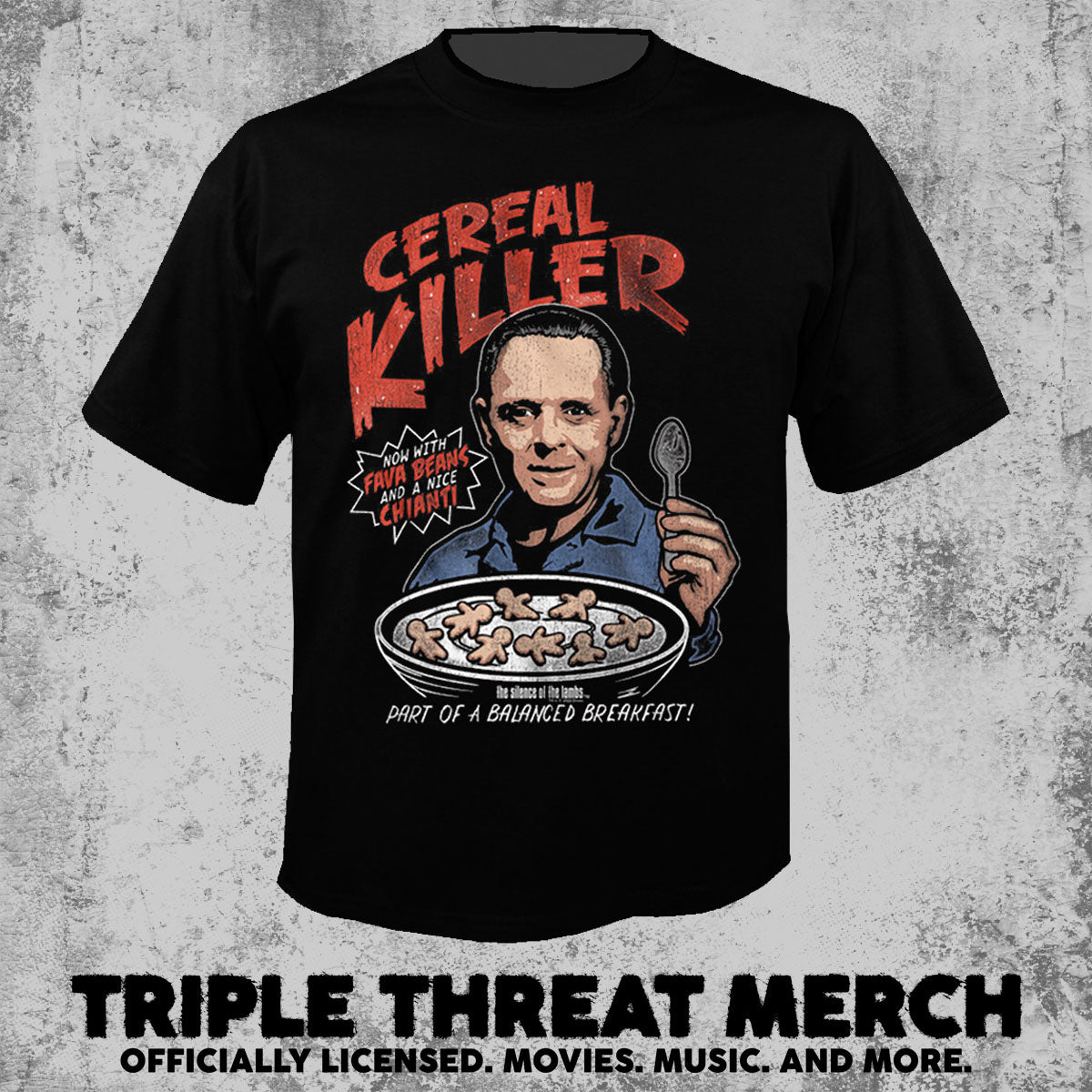 Silence Of The Lambs - Cereal Killer [Mens Shirt]