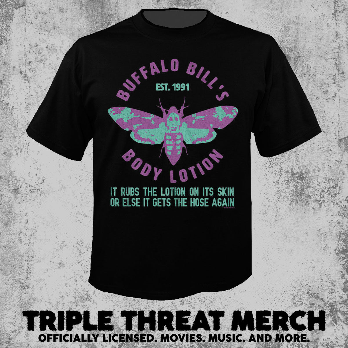 Silence Of The Lambs - Buffalo Bill (Neon Moth) [Mens Shirt]