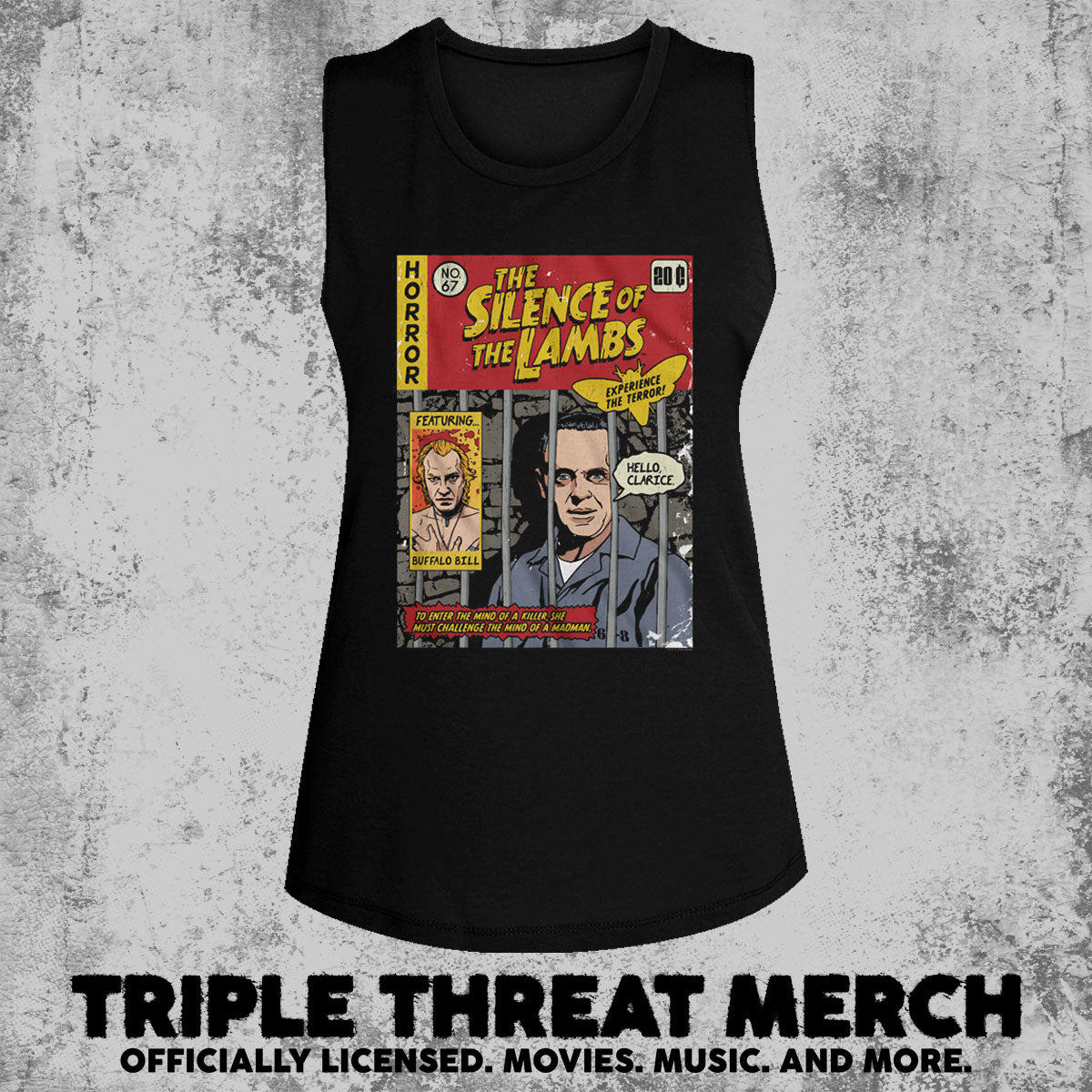 Silence Of The Lambs - Comic [Womens High Neck Tanktop]