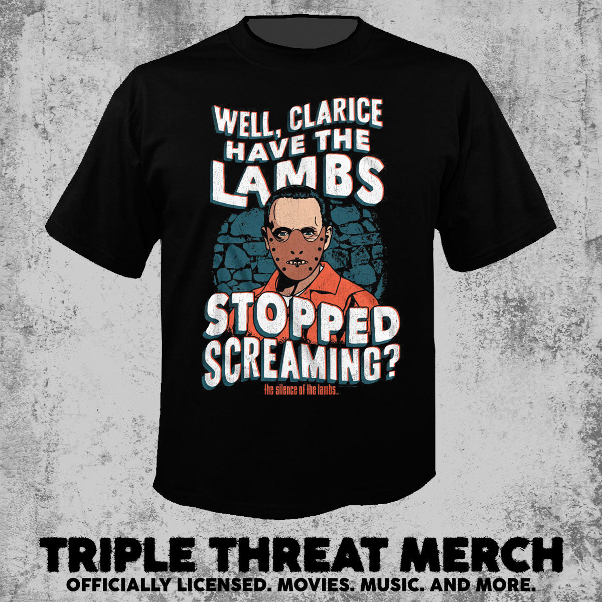 Silence Of The Lambs - Have The Lambs Stopped Screaming [Mens Shirt]
