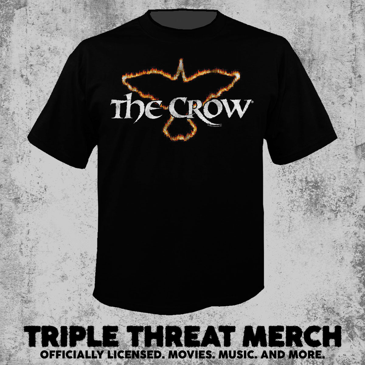 Crow - Fire Logo [Mens Shirt]