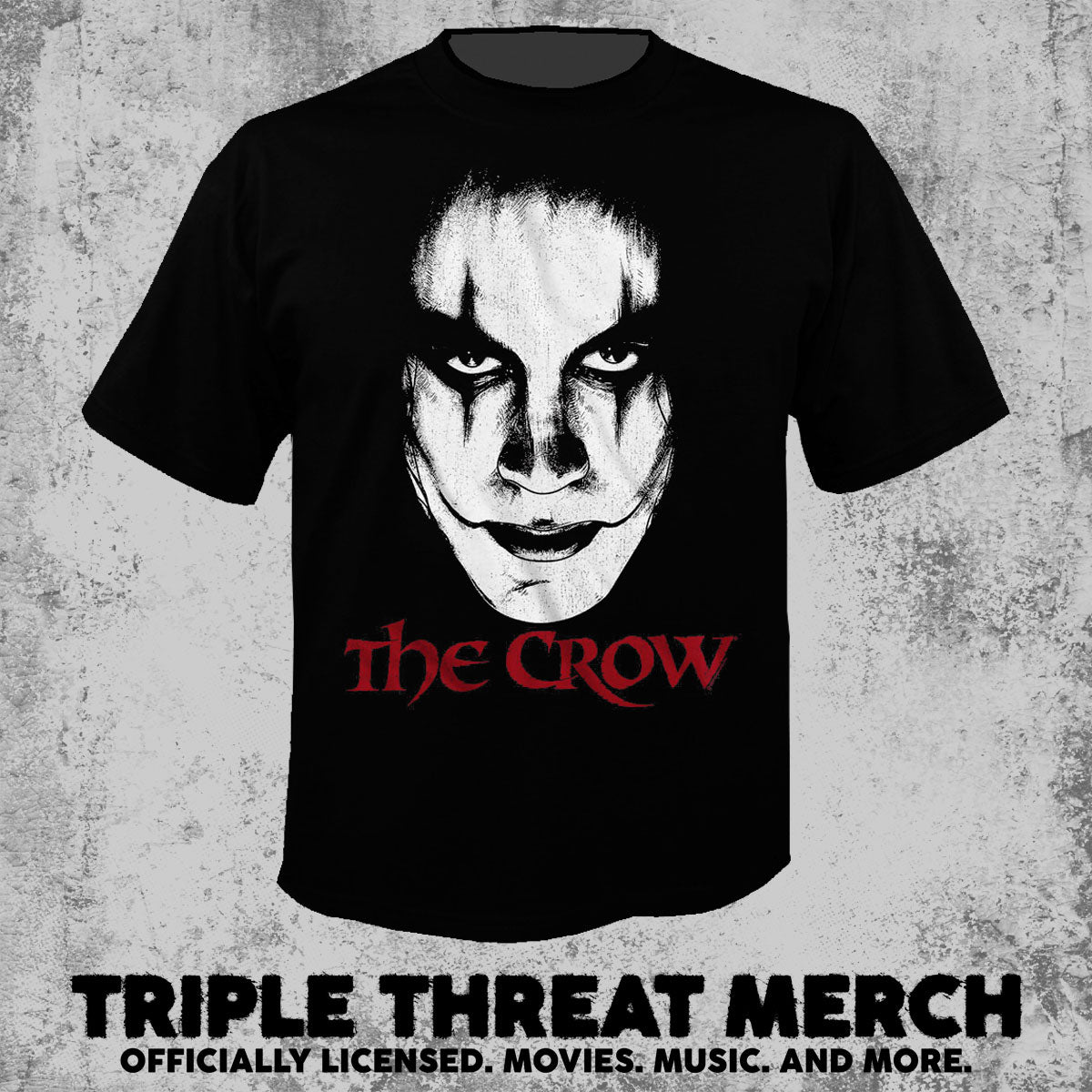 Crow - Close Up (Face) [Mens Shirt]