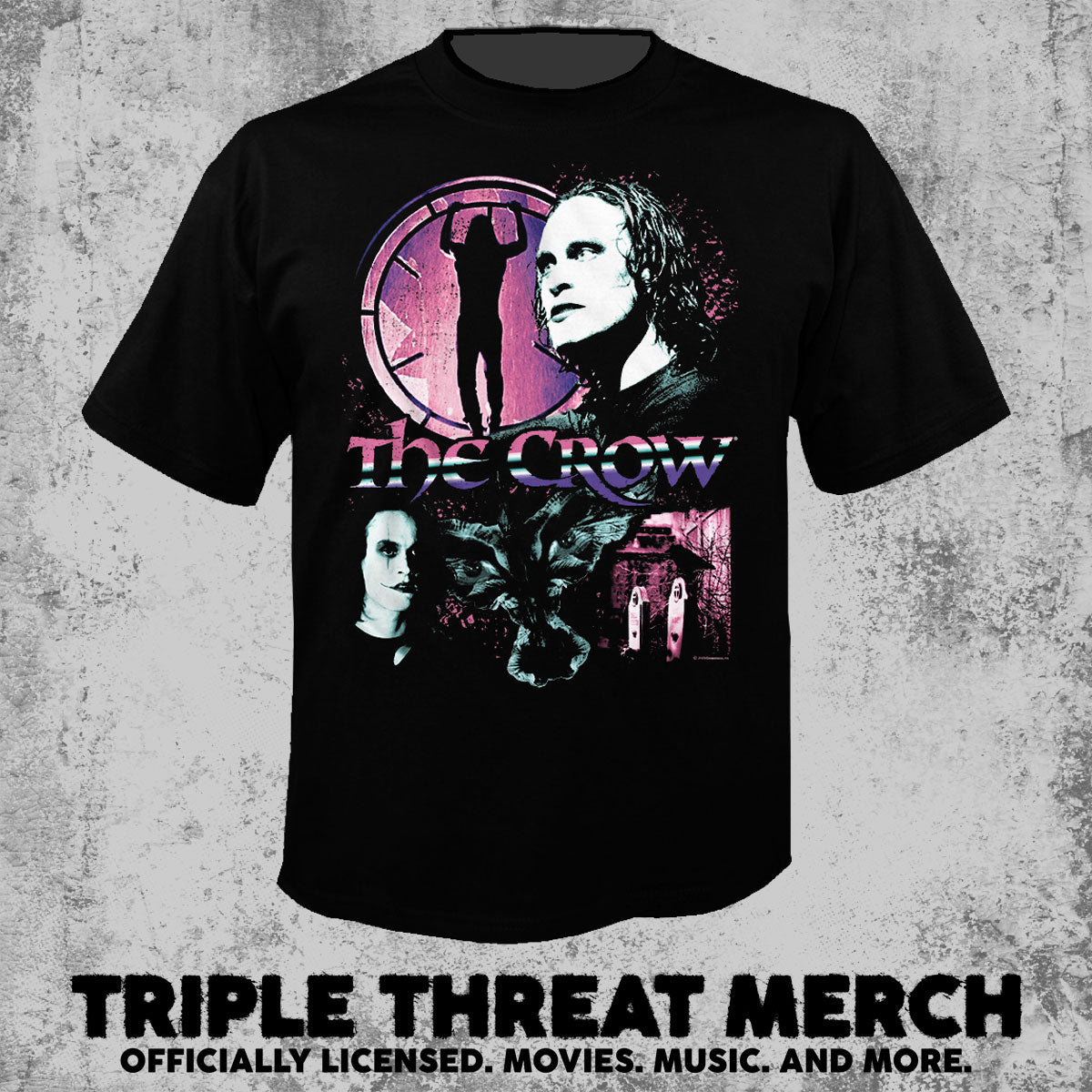 Crow - Window Collage (Color) [Mens Shirt]