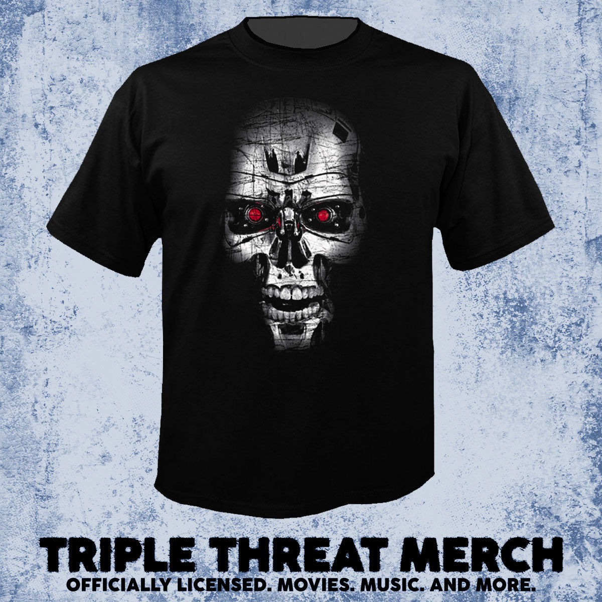 Terminator - Endoskeleton Face [Mens Shirt]