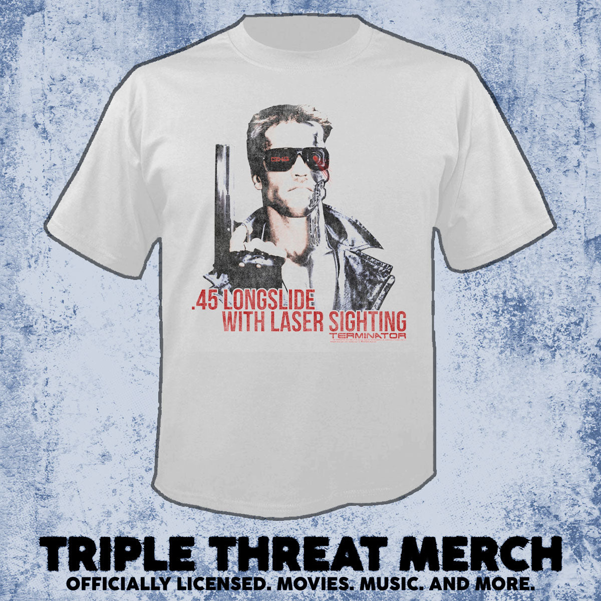 Terminator - Longslide (Gray) [Mens Shirt]