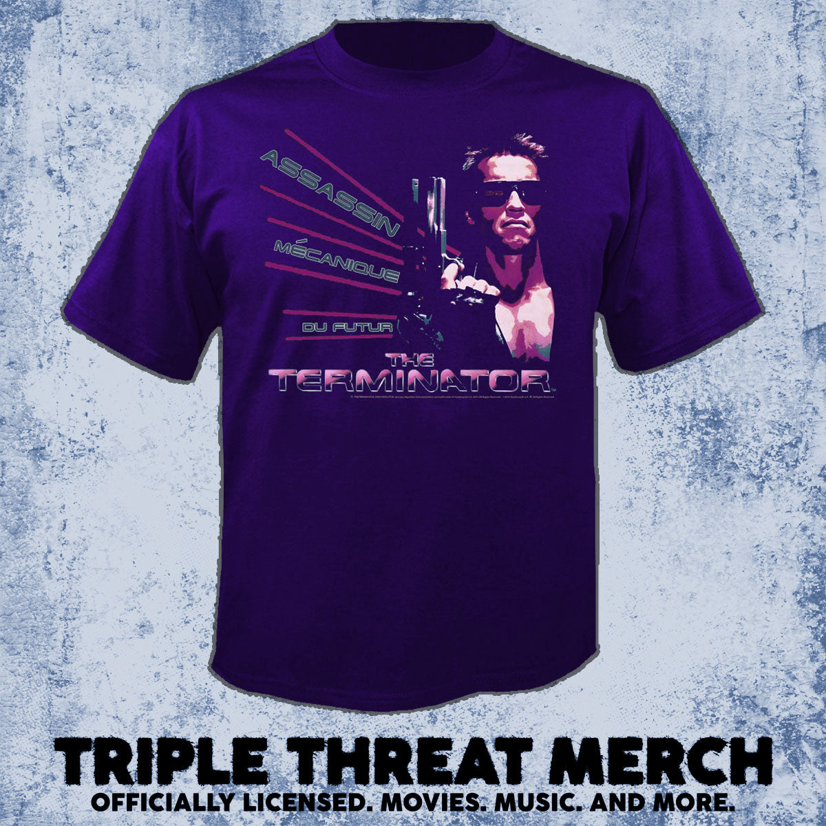 Terminator - Assassin (Purple) [Mens Shirt]