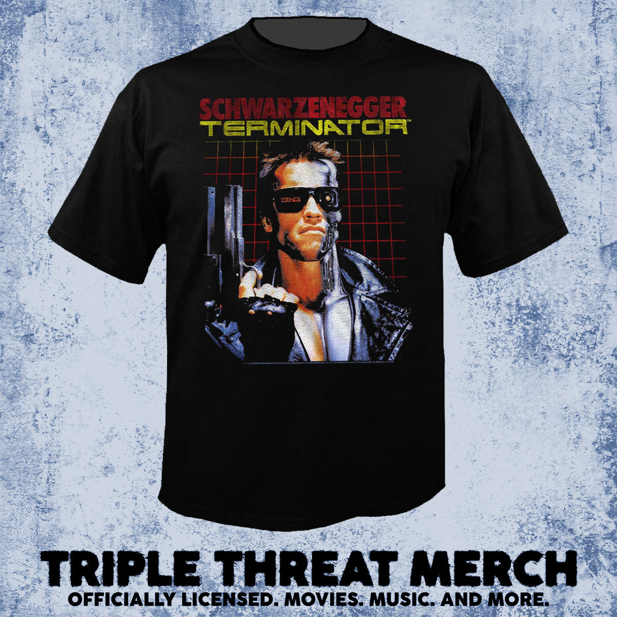 Terminator - Split Yellow Logo [Mens Shirt]