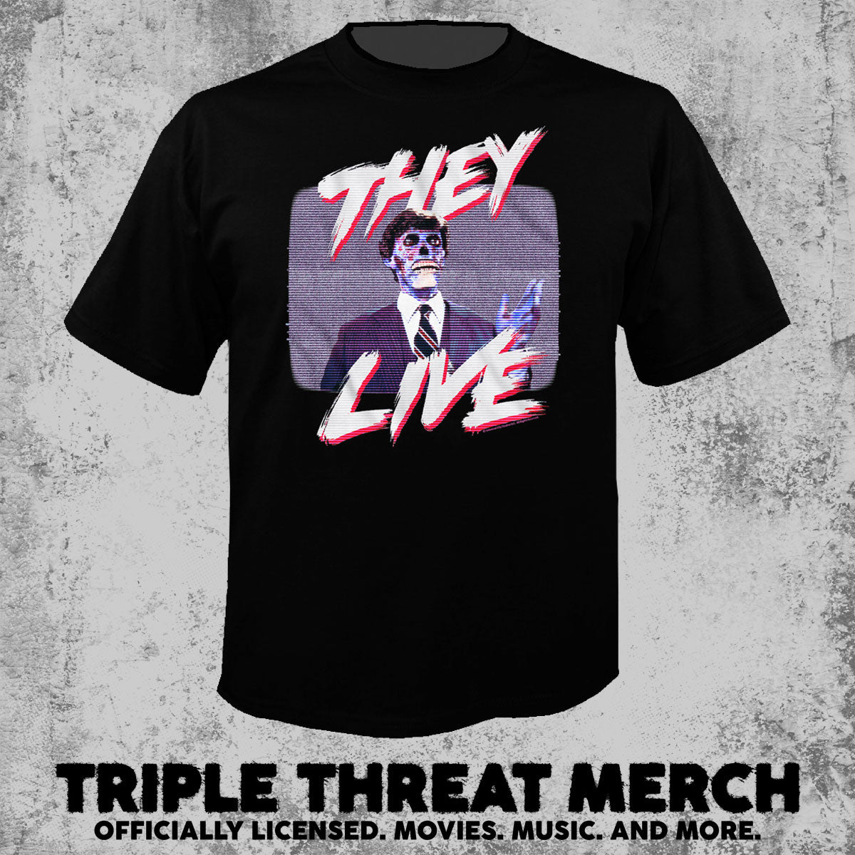 They Live - TV [Mens Shirt]