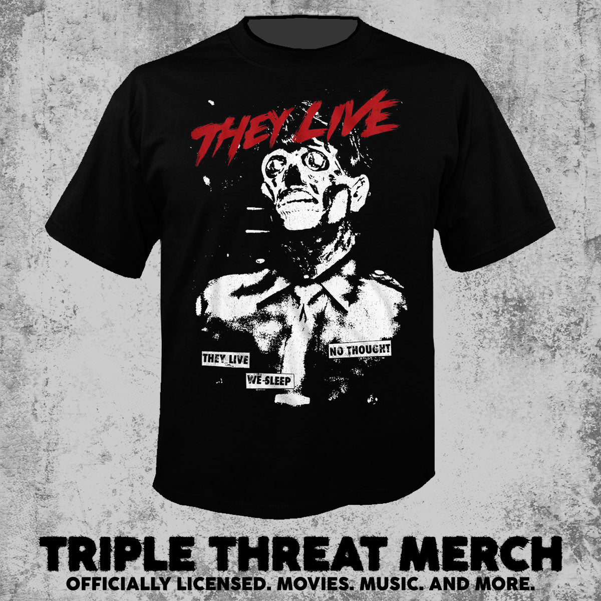They Live - No Thought [Mens Shirt]