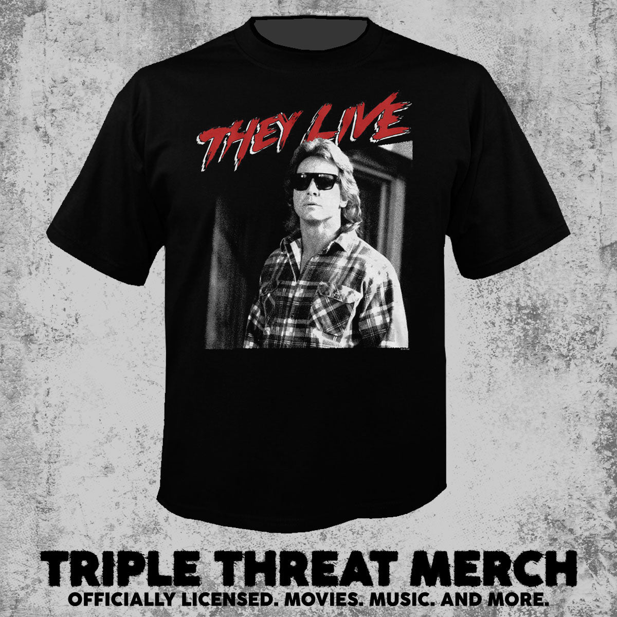 They Live - Roddy Close Up [Mens Shirt]