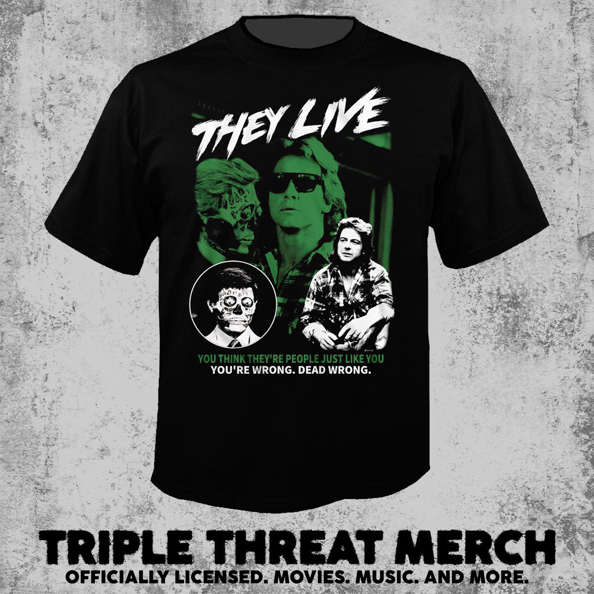 They Live - Nada Collage [Mens Shirt]