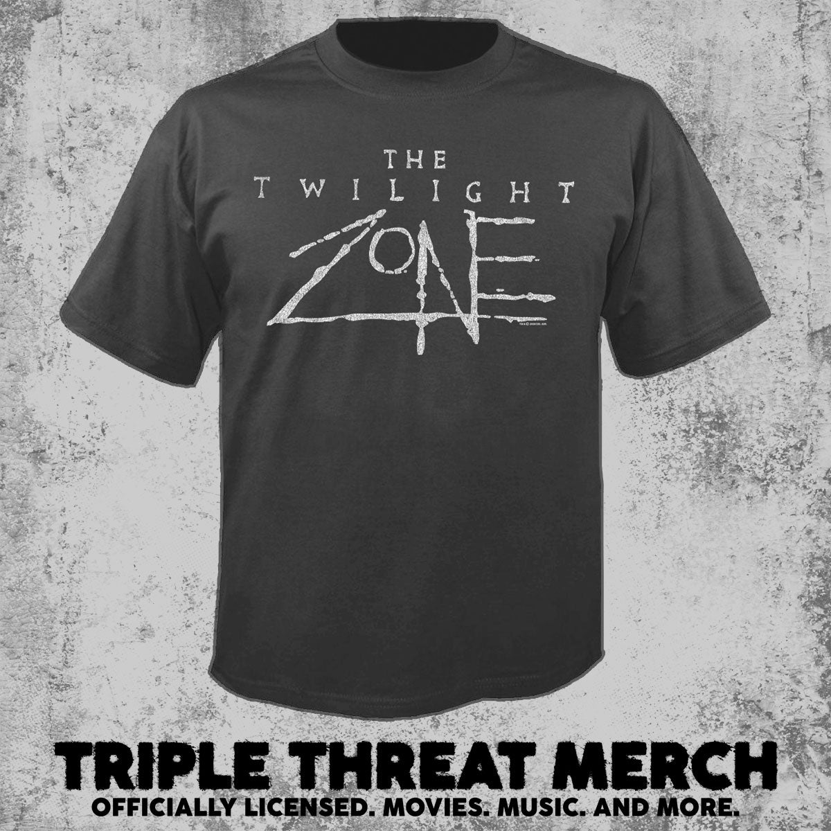 Twilight Zone - Logo (Dark Gray) [Mens Shirt]