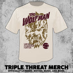Wolfman - A Strange Mortal Man (Cream) [Mens Shirt]
