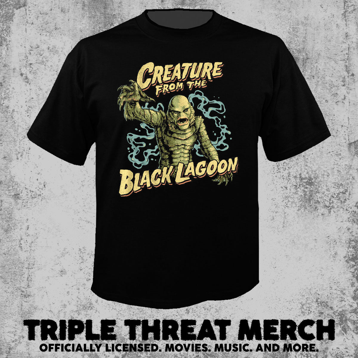 Creature From The Black Lagoon - Creature Swimming [Mens Shirt]