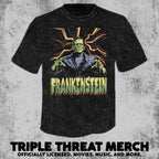 Frankenstein - Lightning (Mineral Wash) [Mens Shirt]