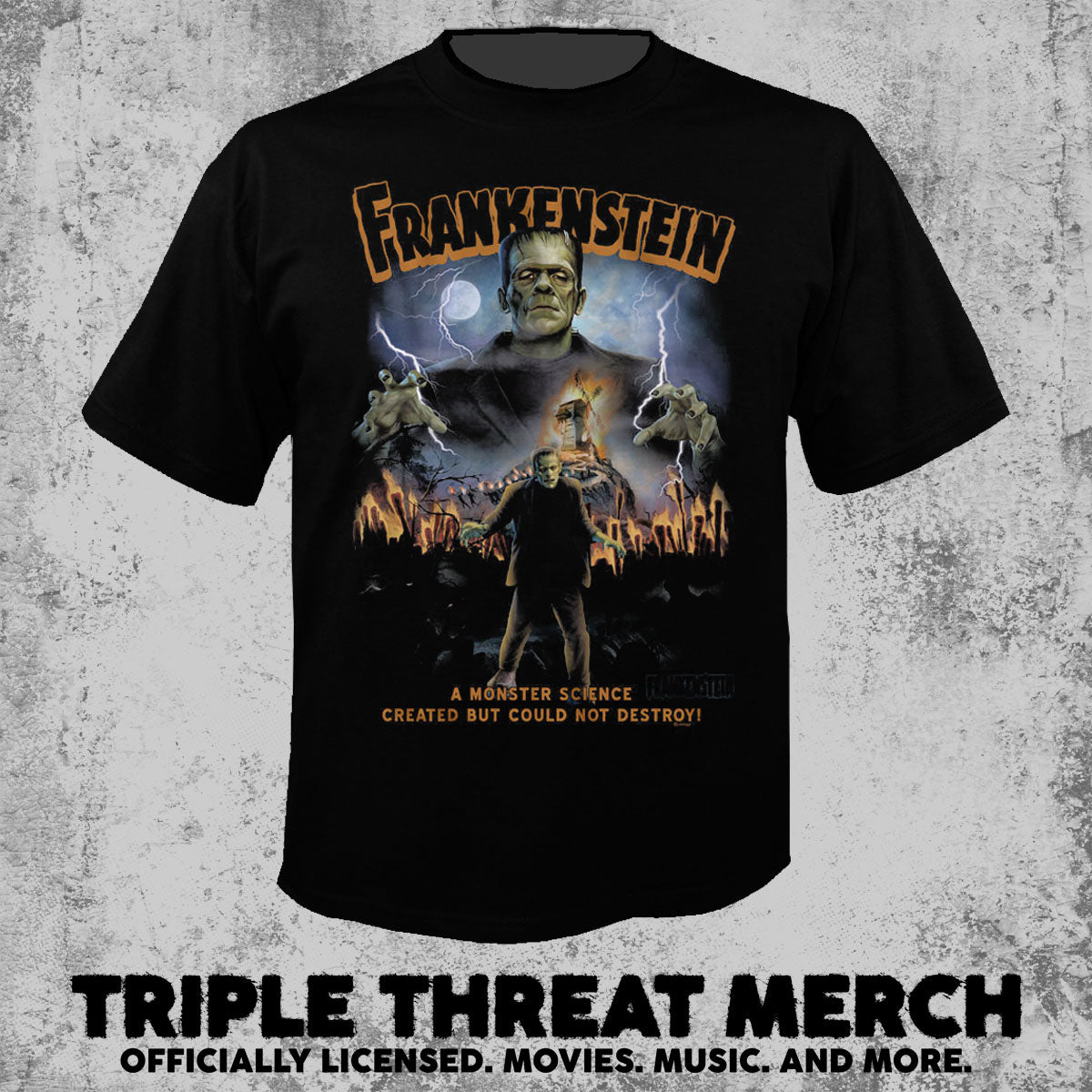 Frankenstein - A Monster Science Created [Mens Shirt]